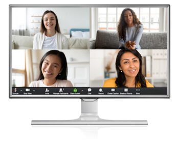 Aha Online qual Zoom webcam Interviews