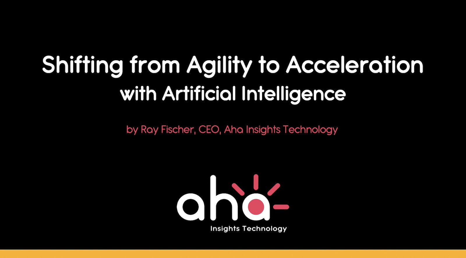 aha ai agility