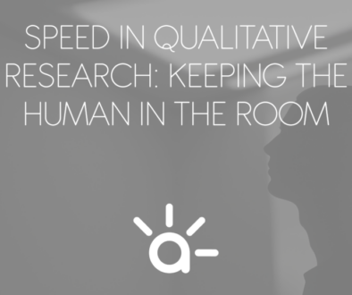 aha-blog-cover-Speed in Qualitative Research- Keeping the Human in the Room